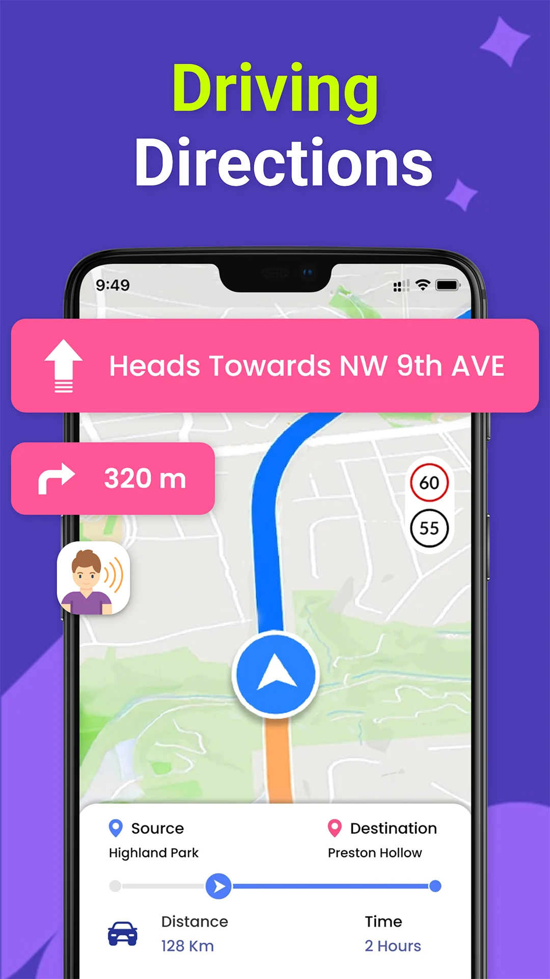 GPS, Maps, Driving Directions screenshot