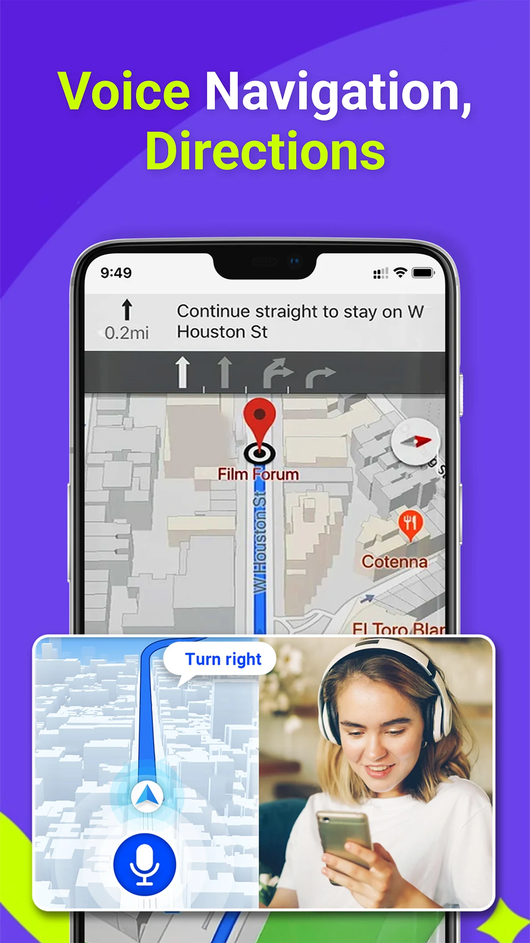 GPS, Maps, Driving Directions screenshot